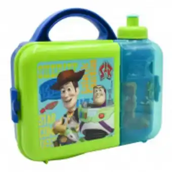 Fandeal Lonchera infantil disney toy story con botella de agua lunch oferta