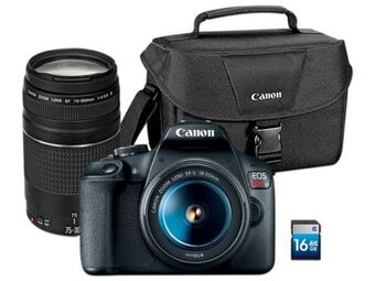 PCEL Cámara fotográfica digital canon eos rebel t7, 24.1 mp, pantalla lcd de 3 oferta