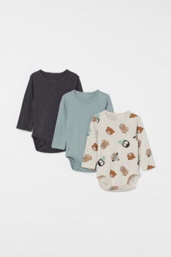 H&M 3-pack pañaleros de algodón oferta