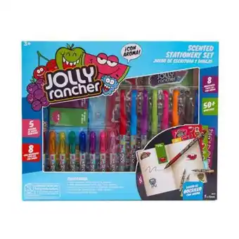 Set de escritura kangaru jolly rancher con aroma 22 pzas