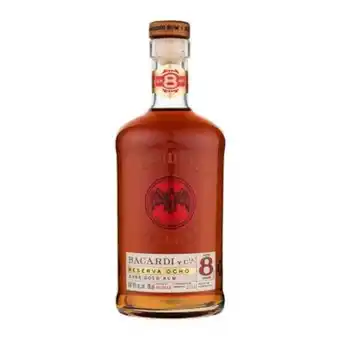 Sam's Club Ron dorado bacardí reserva 8 años 750 ml oferta