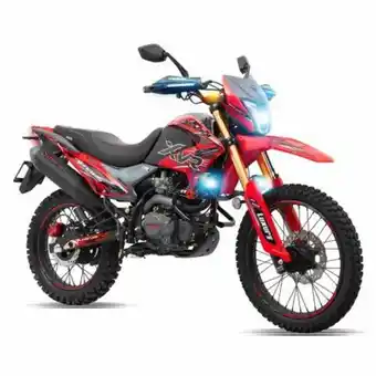 Sam's Club Motocicleta doble propósito veloci xeverus xr3 300cc 2023 rojo oferta