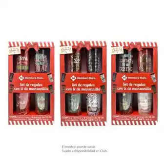 Sam's Club Set termos member´s mark con sobres de té manzanilla oferta