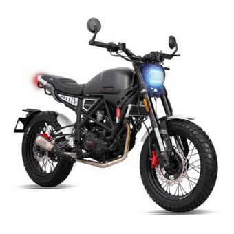 Sam's Club Motocicleta veloci dark thunder hyper scrambler 250cc 2023 titanio oferta