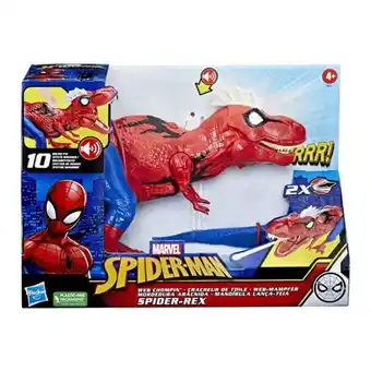 Juguetibici Marvel spider-man - web chompin' spider-rex f3737 oferta