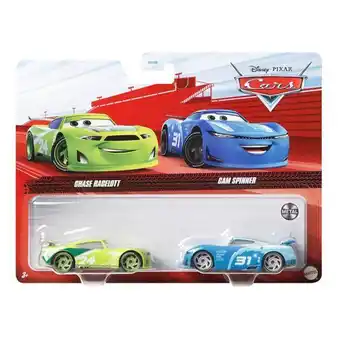 Juguetibici Cars pack de 2 - chase racelott y cam spinner dxv99 oferta