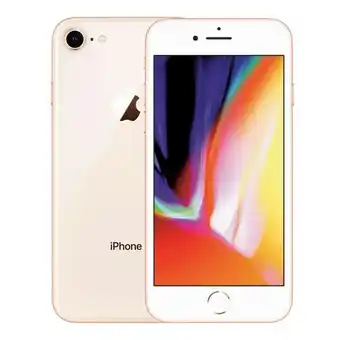 Telefono reacondicionado iphone 8 dorado 64 gb