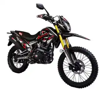 Muebles América Motocicleta doble proposito mb beretta 250 gt 250 cc negro / rojo más casco oferta
