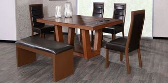 Muebles Dico Comedor brianna café oferta