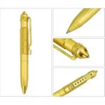 Pluma lapicero tactico defensa aluminio autodefensa
