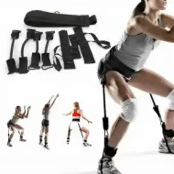Ligas entrenamiento resistencia saltos polainas crossfit fit