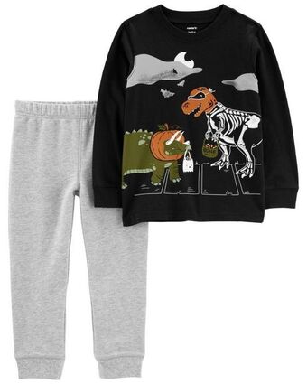 Carter's Conjunto de 2 piezas de jogger y playera de jersey para halloween carter's oferta