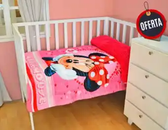 Colap La Palestina Edredón cunero borrego minnie corazones oferta