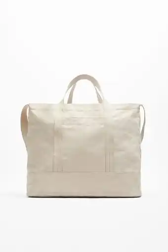 ZARA Shopper canvas oferta