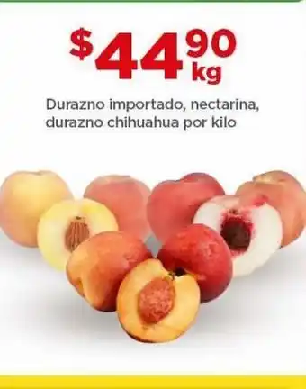 Bodega Aurrerá Duraznos importado, nectarina oferta
