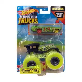 Juguetibici Hot wheels monster truck 1:64 die cast - loco punk grh81 oferta