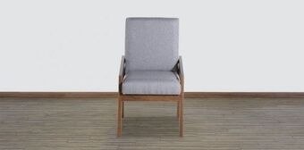 Muebles Dico Sillón kansas nogal gris oferta