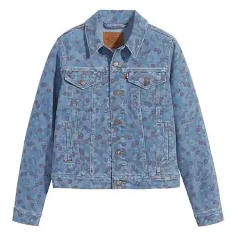 Chamarra de mezclilla para dama levis azul medio 29945-0112