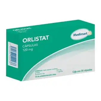 Sam's Club Orlistat 120 mg con 30 cápsulas oferta
