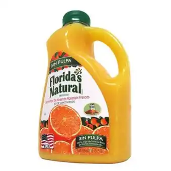 Sam's Club Jugo de naranja floridas natural sin pulpa 2.63 l oferta