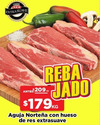 HEB Aguja Norteña con Hueso de Res Extrasuave oferta