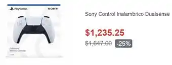HEB Sony Control Inalambrico Dualsense oferta