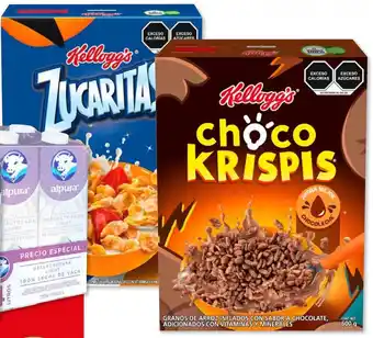 Soriana Híper Cereal Zucaritas 665g o Choco Krispis 600g Kellogg's oferta