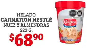 Helado Carnation Nestlé Nuez Y Almendras 522g