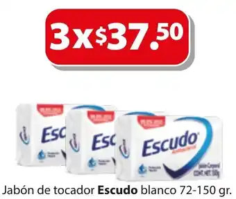 Zorro Jabón de Tocador Escudo Blanco 72-150g oferta