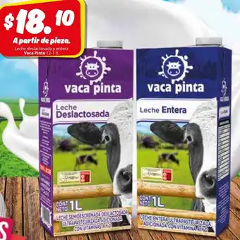 Zorro Vaca Pinta Leche Deslactosada/ Leche Entera 1L oferta