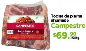 Tocino de Pierna Ahumado Campestre 1/2g
