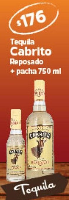Tequila Cabrito Reposado + Pacha 750ml