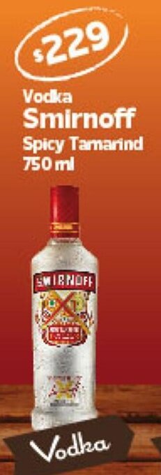 Arteli Vodka Smirnoff Spicy Tamarind 750ml oferta