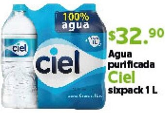 Arteli Agua Purificada Ciel Sixpack 1L oferta