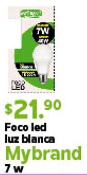 Foco Led Luz Blanca Mybrand 7W