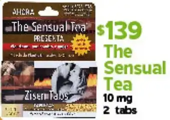 The Sensual Tea 10mg 2 Tabs