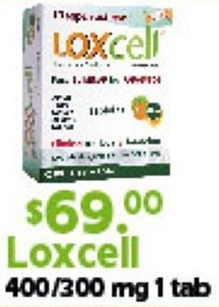 Arteli Loxcell 400/300mg 1Tab oferta