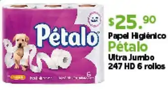 Arteli Papel Higiénico Pétalo Ultra Jumbo 247HD 6 Rollos oferta