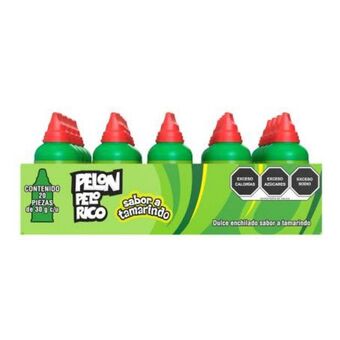 Dulce enchilado pelon pelo rico sabor tamarindo 20 pzas