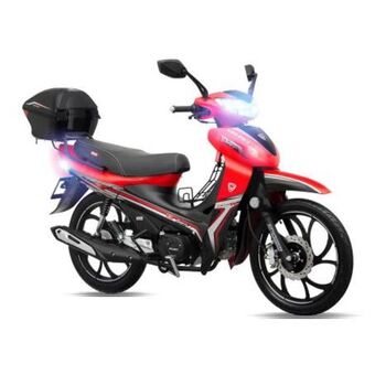 Sam's Club Motocicleta veloci argent x3 125cc 2023 rojo oferta