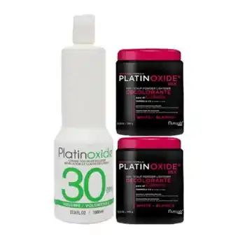 Decolorante nutrapel rojo c/2 piezas 350gr + peroxido lto