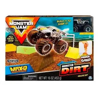 Juguetrón Spin master monster jam set de juego monster dirt de lujo max-d 6044986-1 oferta