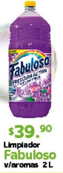 Limpiador Fabuloso v/Aromas 2L