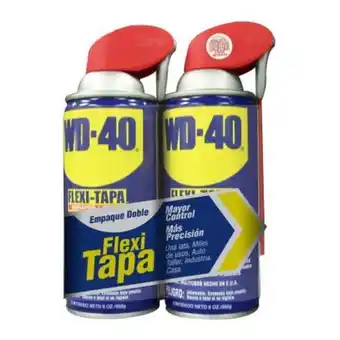 Lubricante multiusos wd-40 2 pzas de 255 g
