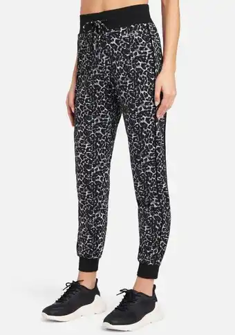 Bebe Bebe logo leopard printed jogger oferta