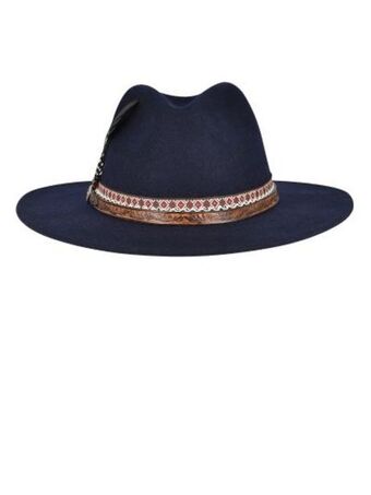 Sombrero cuadra de lana.