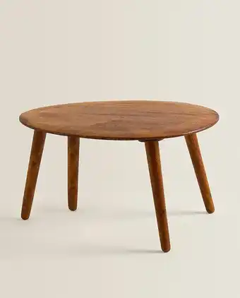 ZARA HOME Mesa de madera biselada oferta