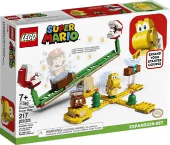 Lego super mario set de expansión: superderrape de la planta piraná 71365