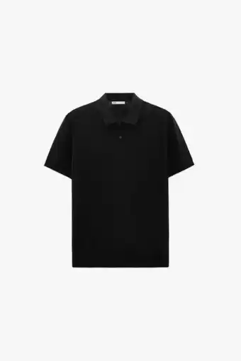 ZARA Polo punto algodón - seda oferta