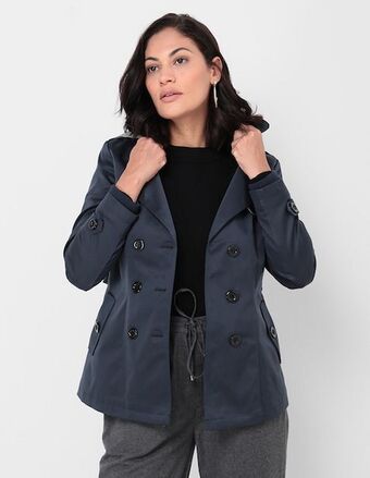 Liverpool Gabardina con capucha davinchy para mujer oferta